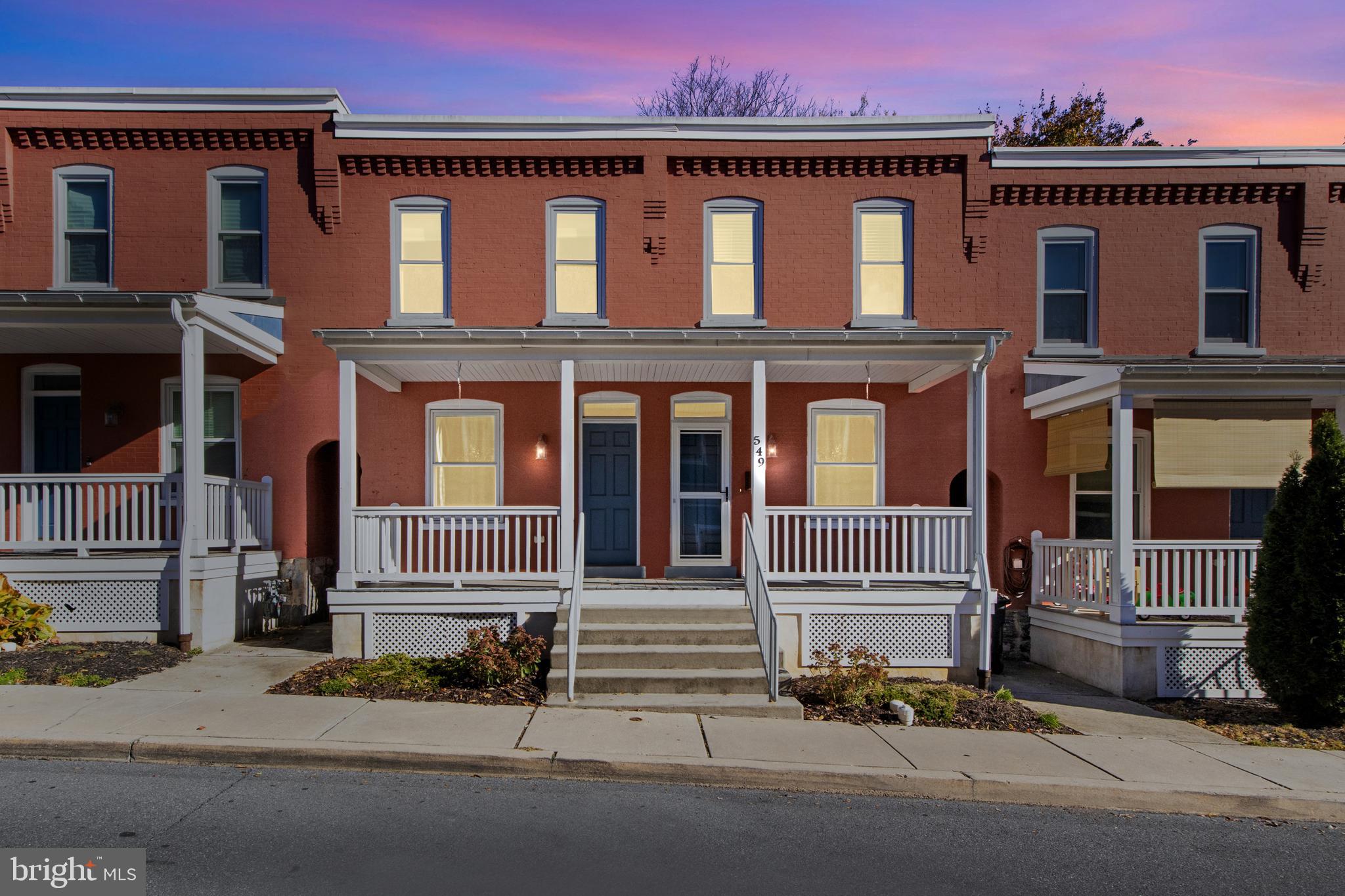 front view of a house