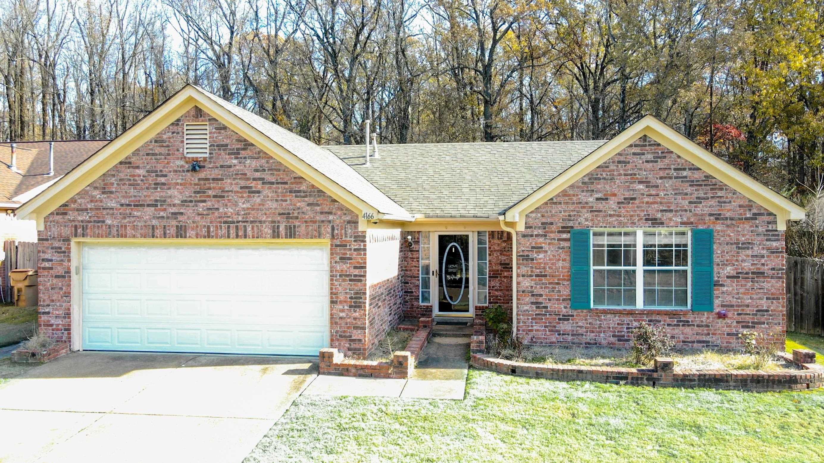 Ranch-style house with a garage