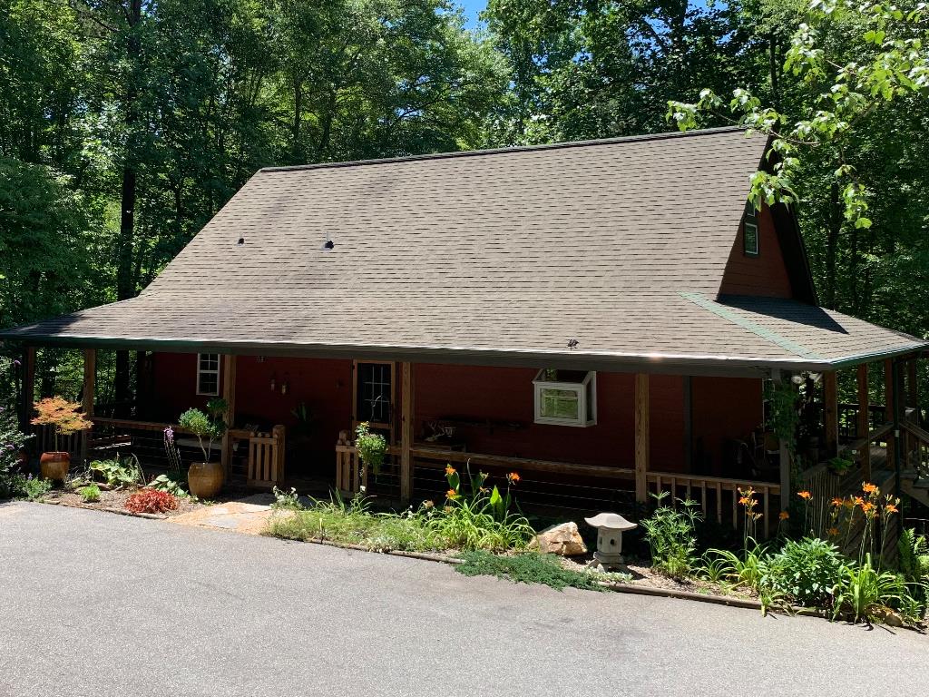 front view of house with a yard