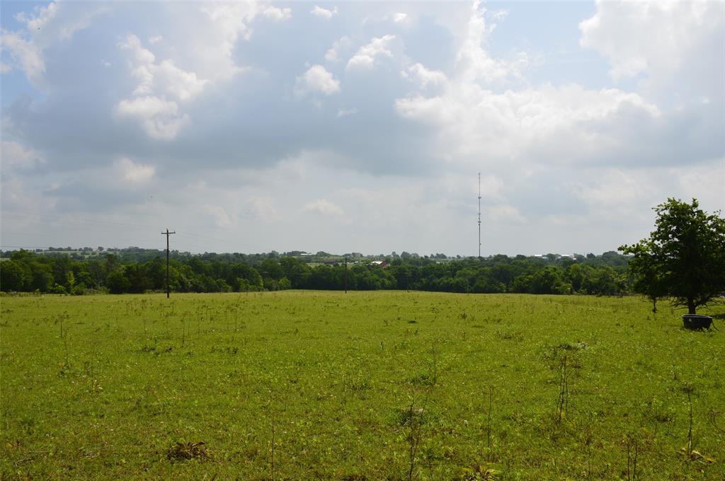 a view of yard and mountain view