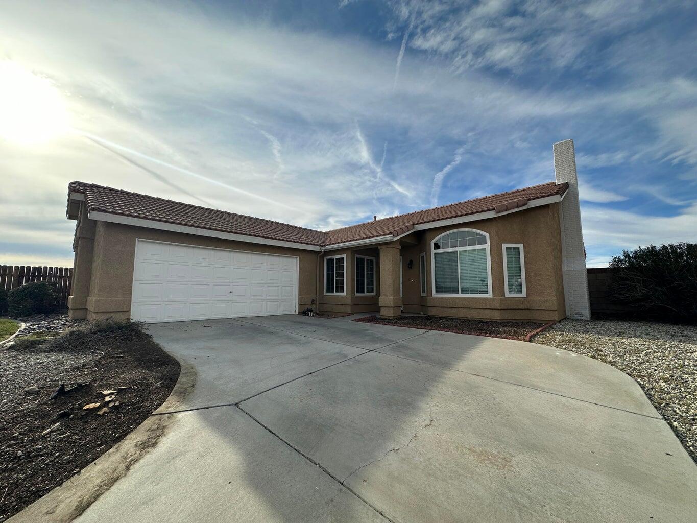 a view of a house with a outdoor space