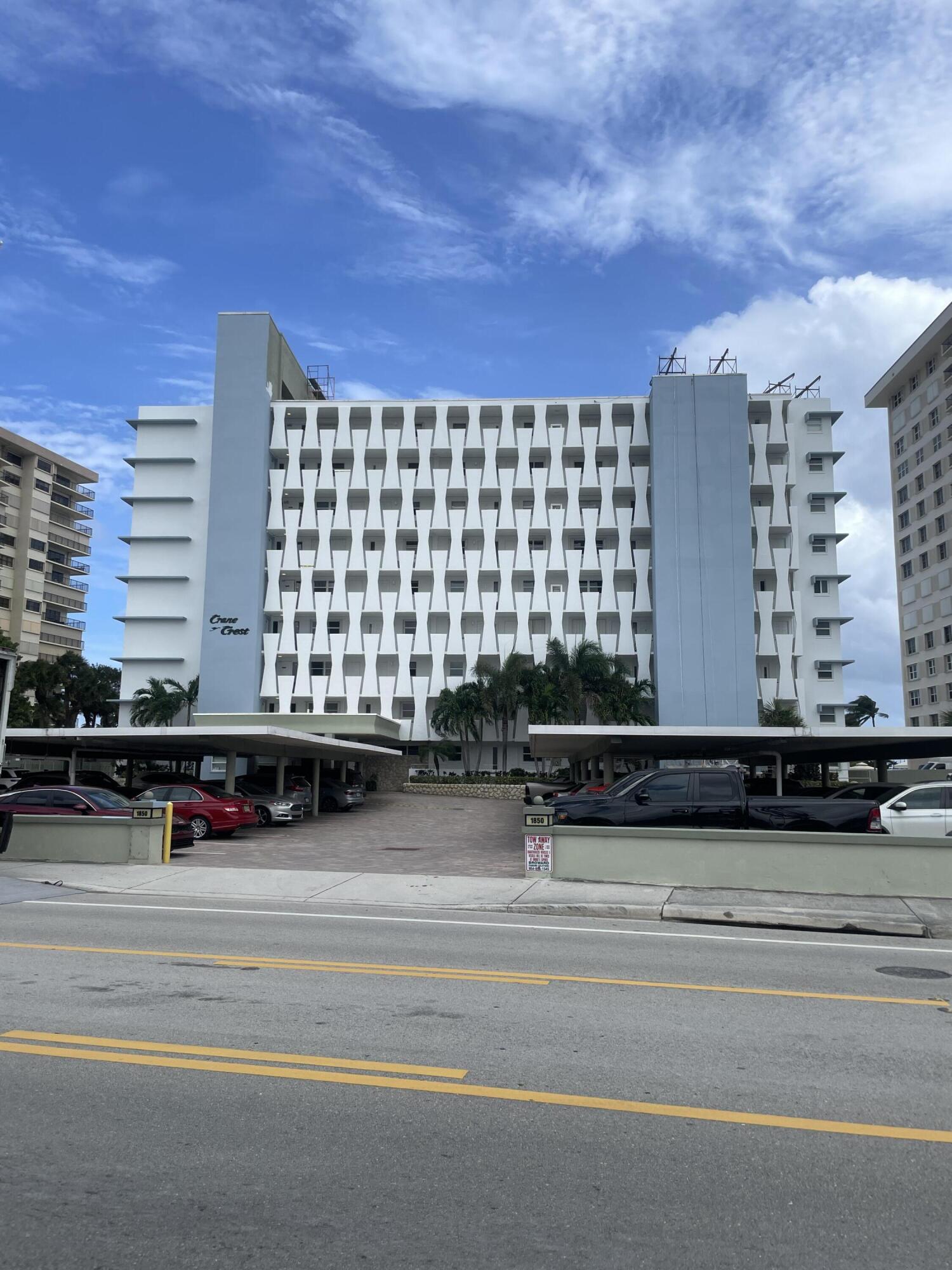 a view of building with window