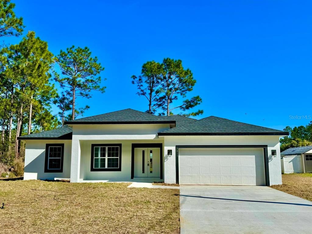 front view of a house