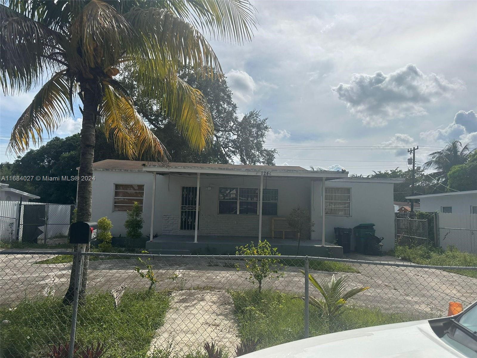 front view of house with a yard