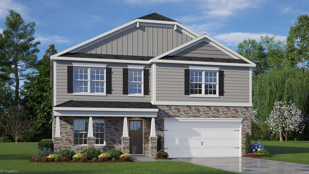 CABINETS IN THE HOME ARE CANE SHADOW (GRAY)