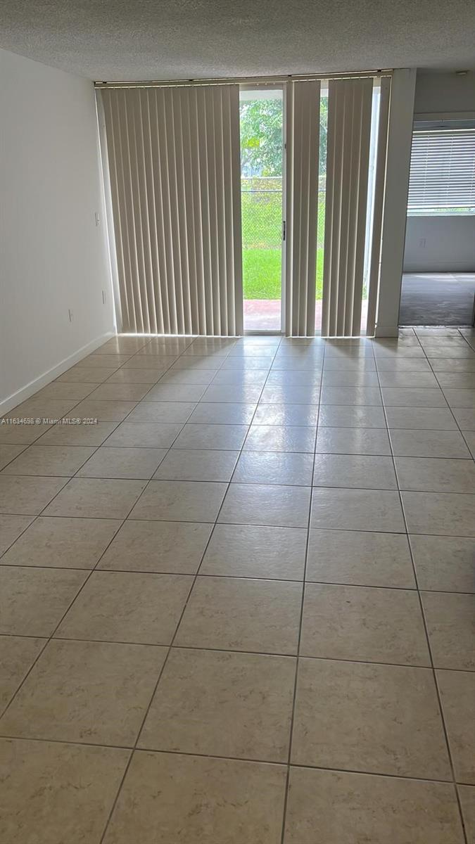 a view of a livingroom with a porch