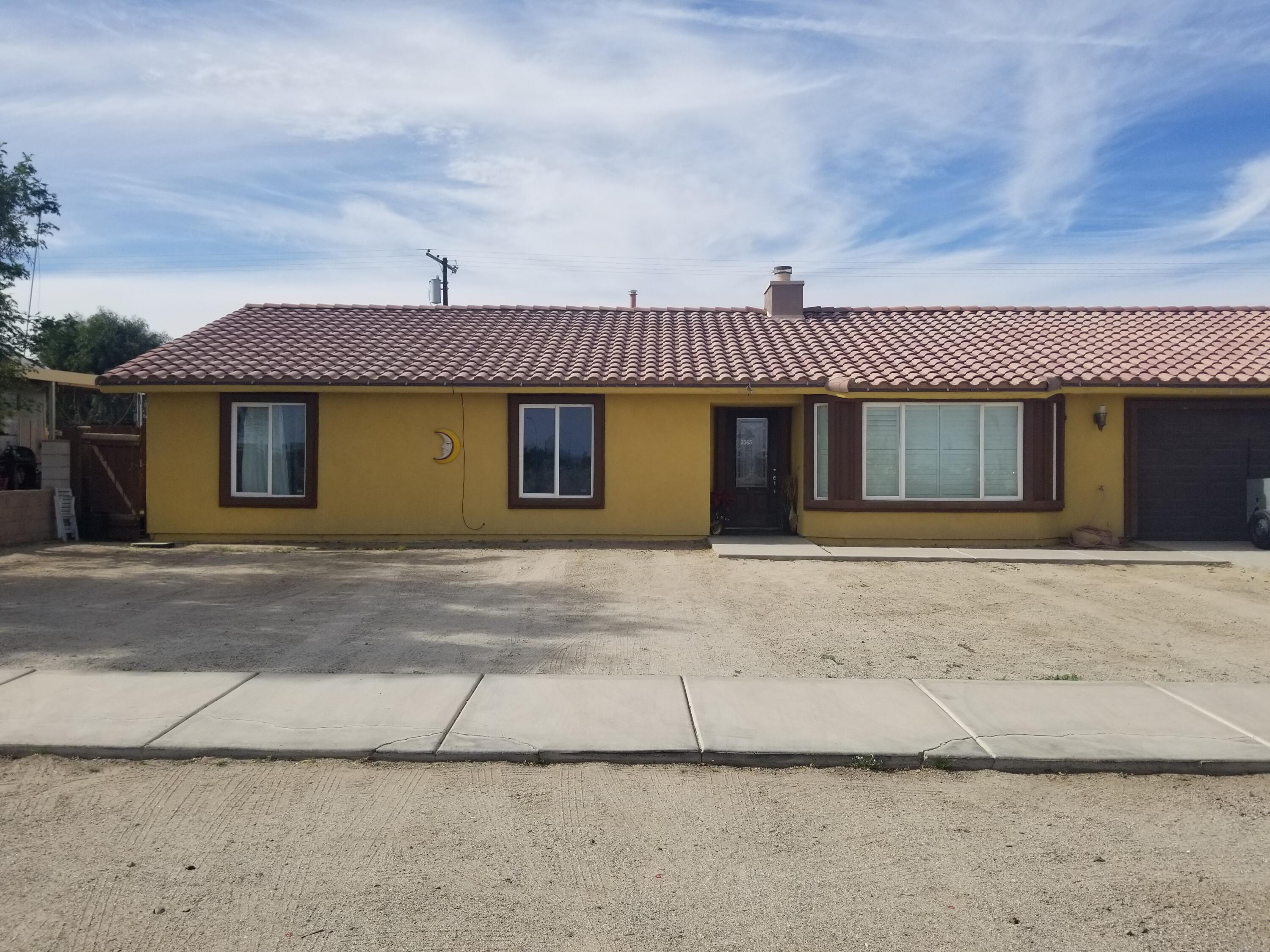 front view of a house