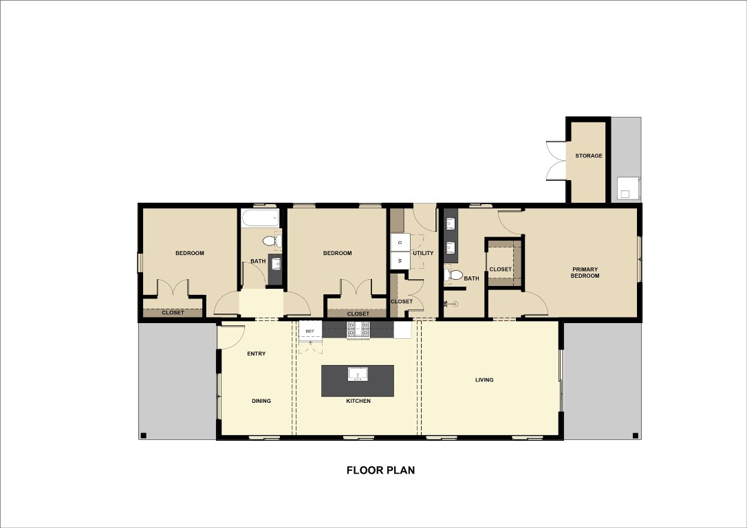 a picture of a floor plan