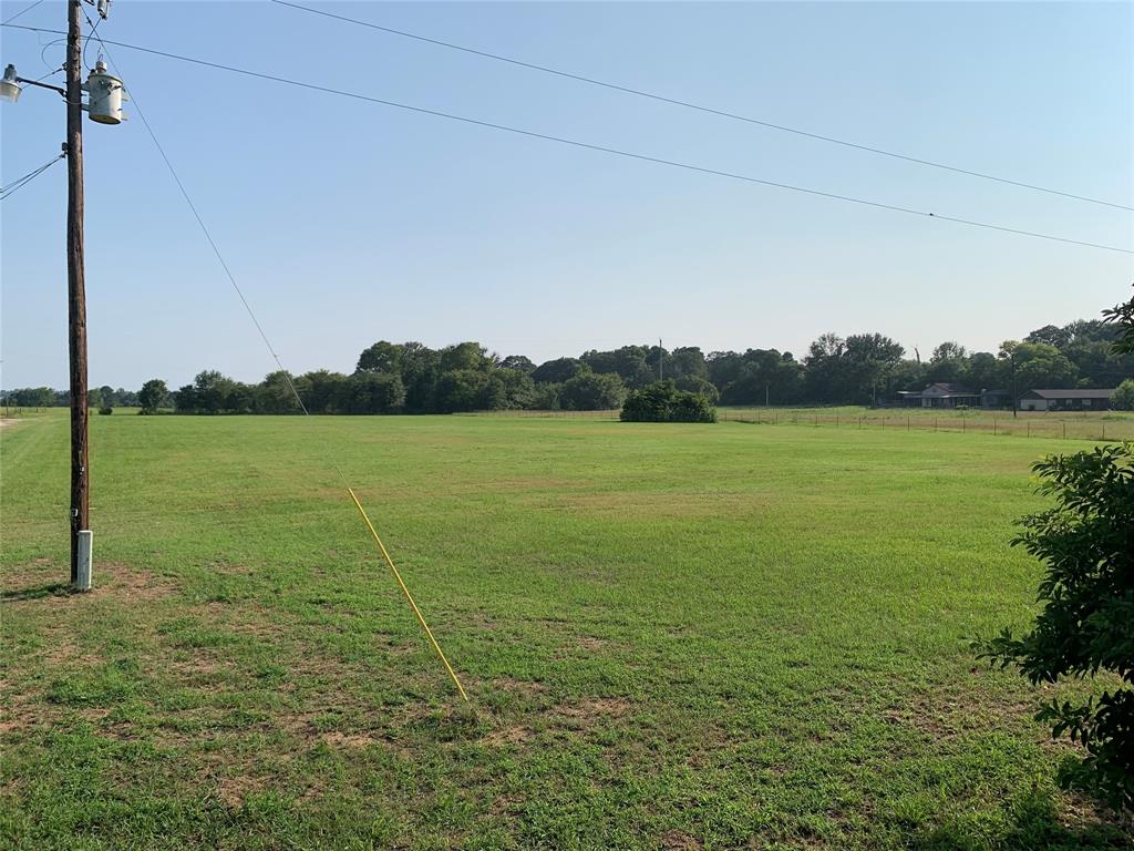 a view of a lake with a big yard