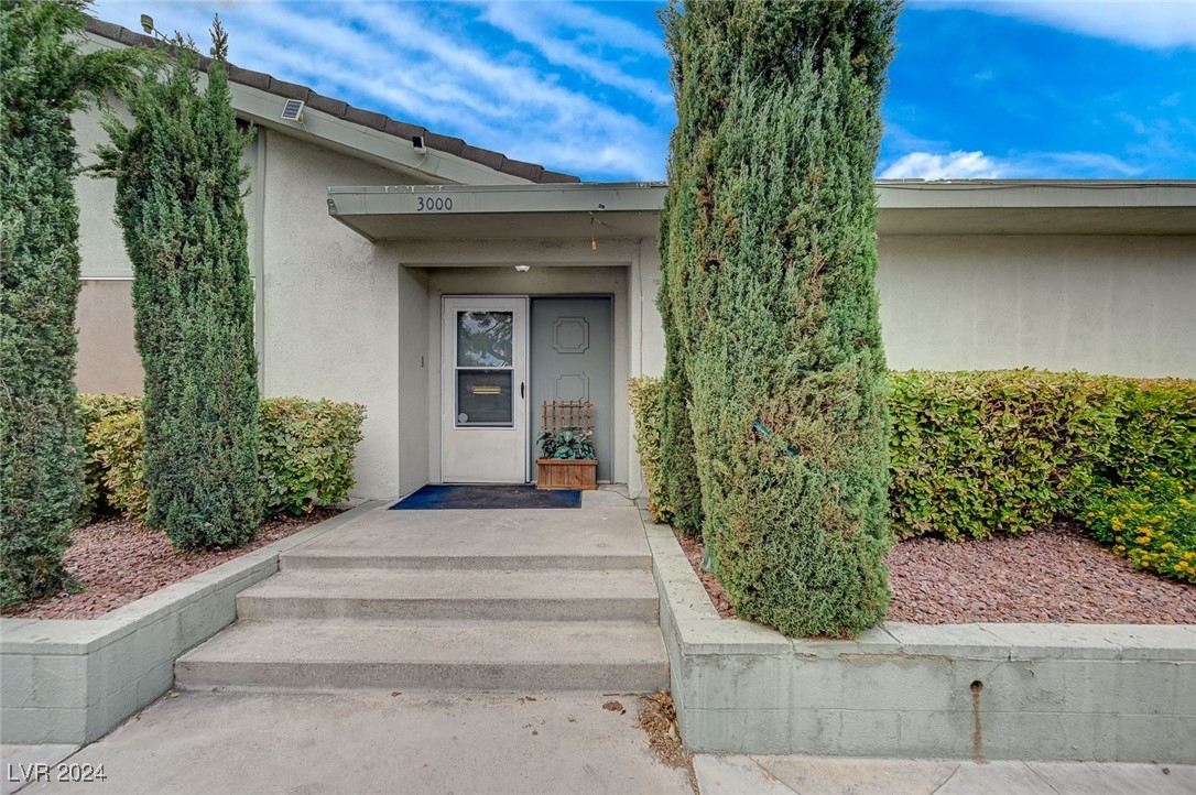 Front door entry.