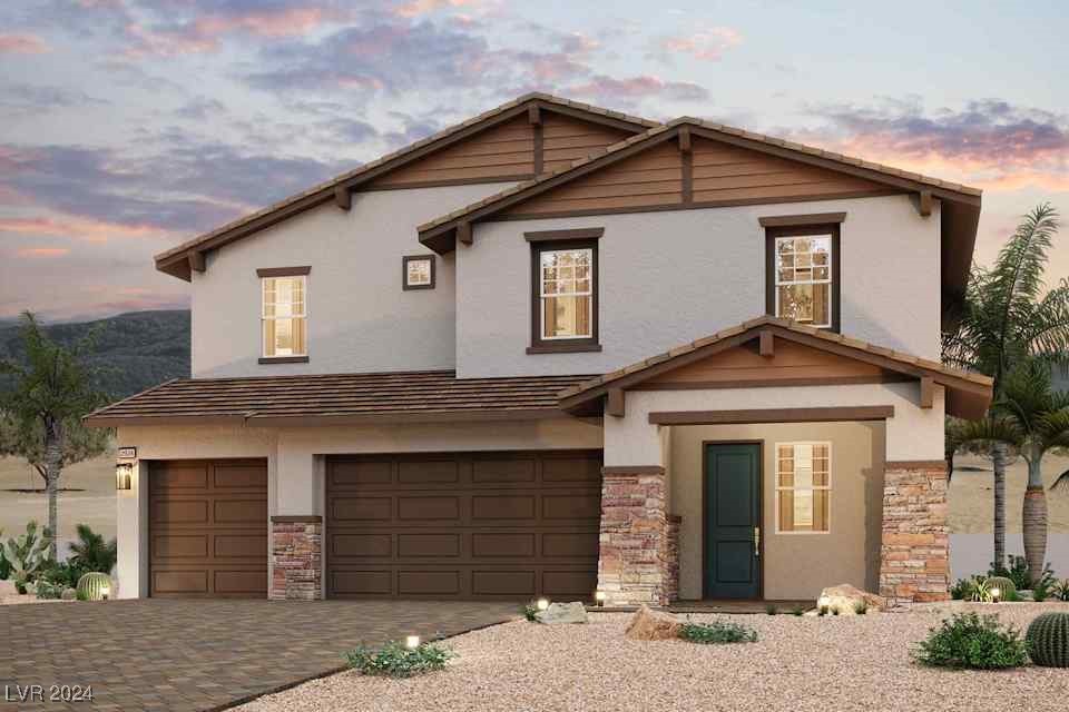 Plan 2924 - Craftsman Elevation ~ Rendering ~