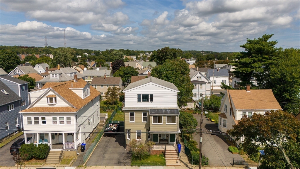 an aerial view of a