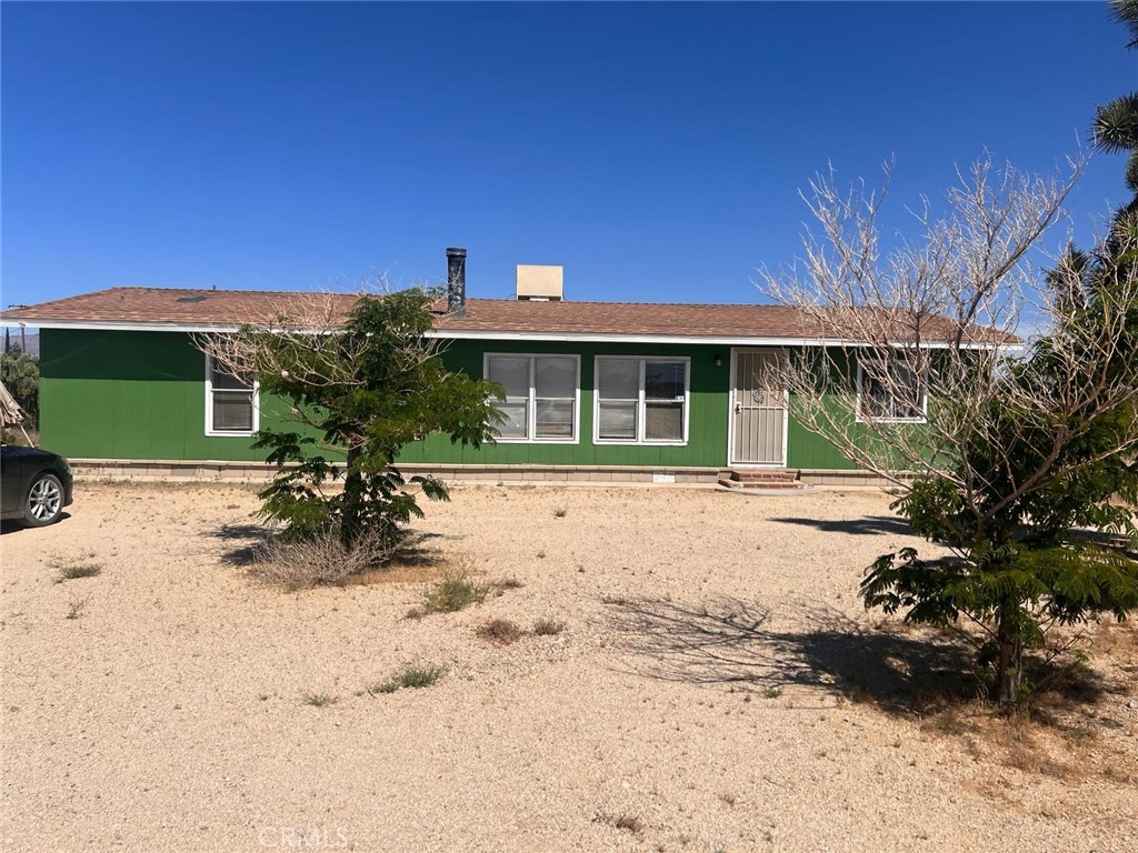 a view of a house with a patio