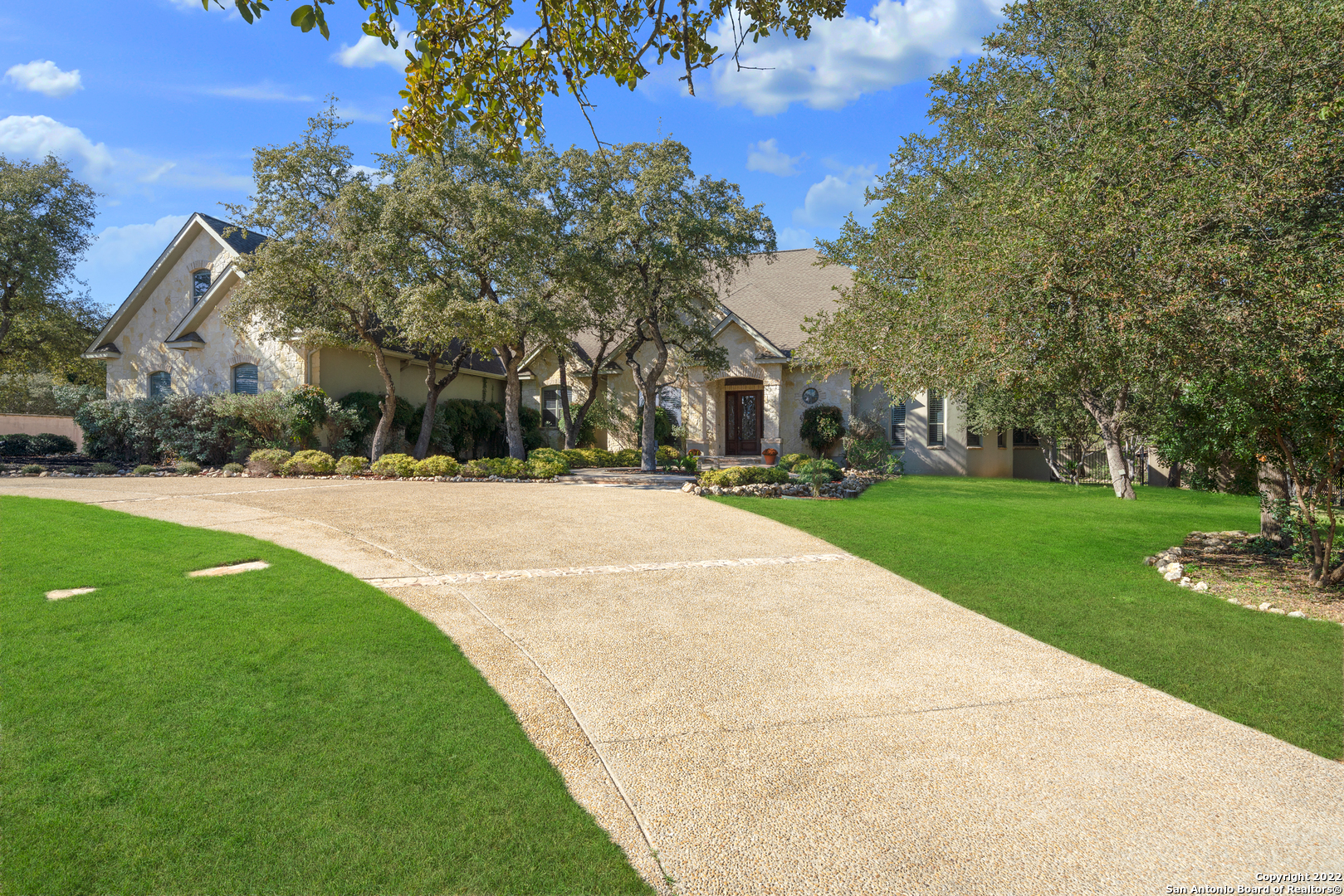 a view of outdoor space with garden