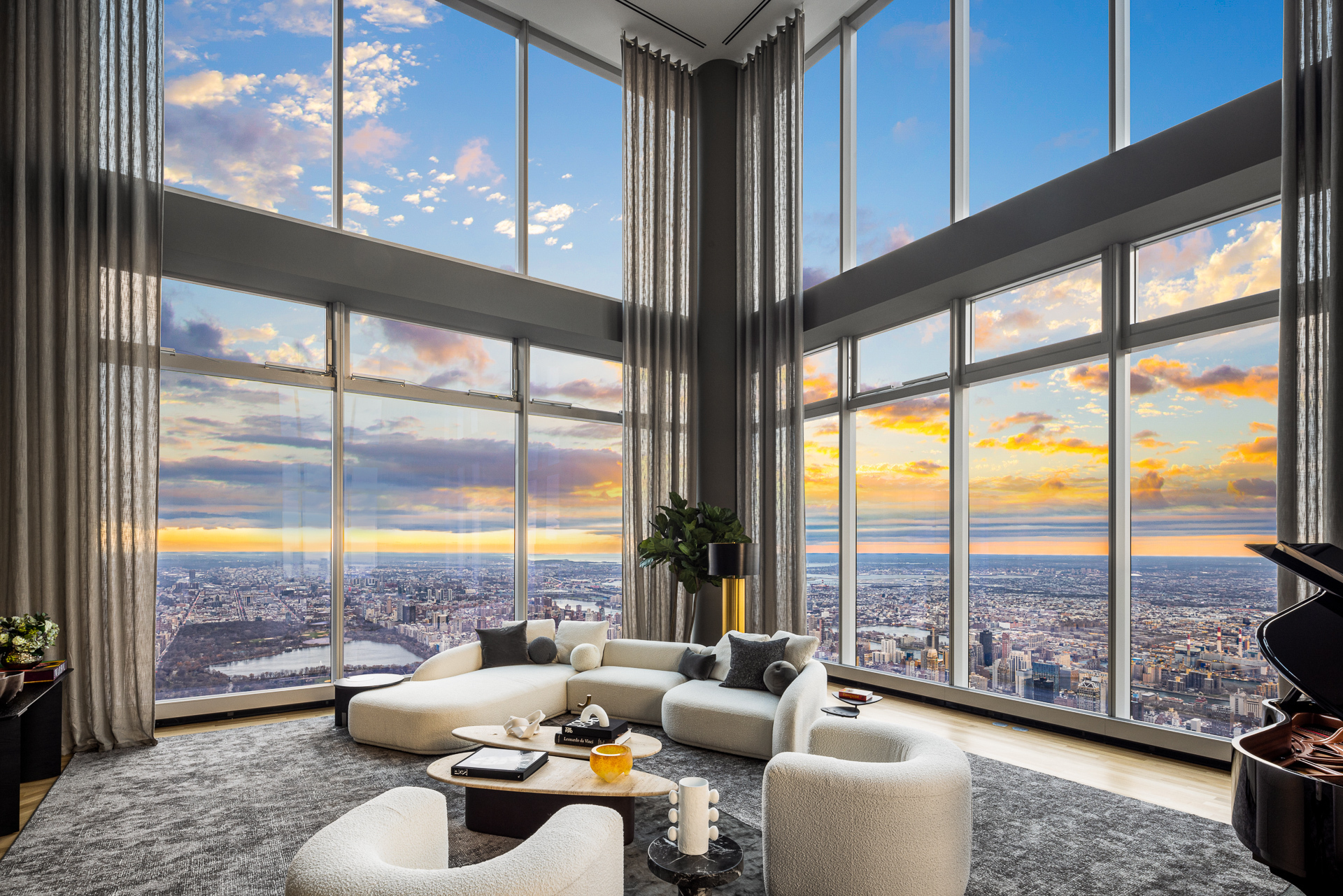 NYC 'billionaires row' penthouse, world's highest residence, listed for  $250M