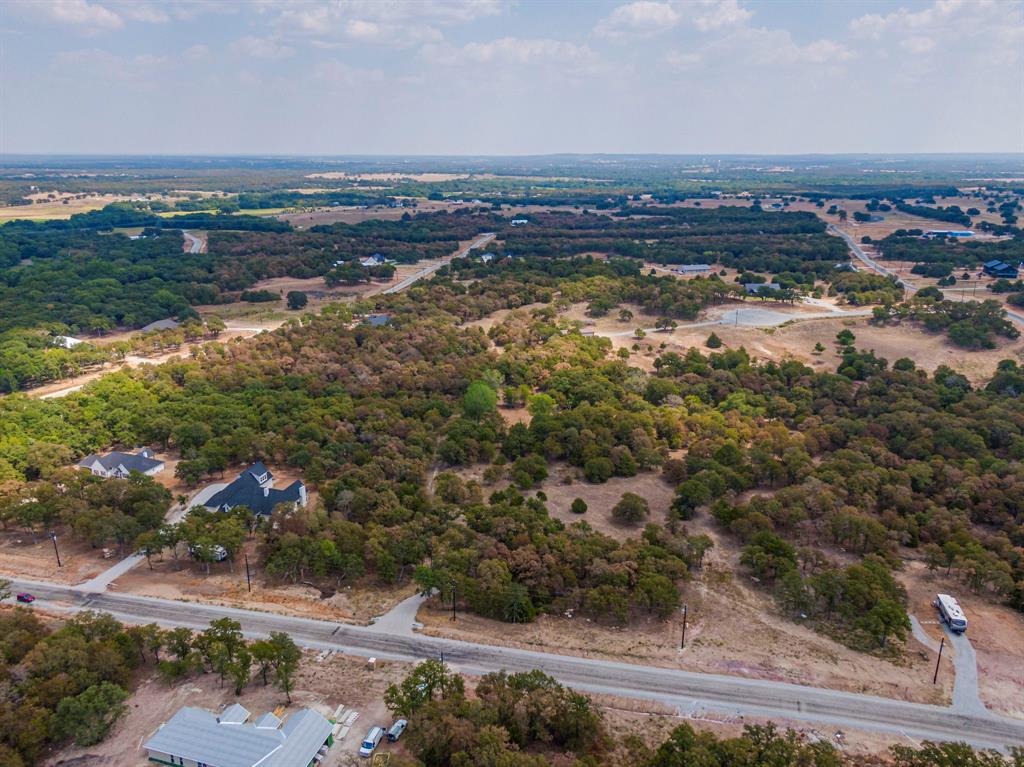 an aerial view of residential building with outdoor space