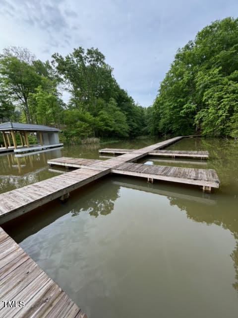 a view of a swimming pool with outdoor space