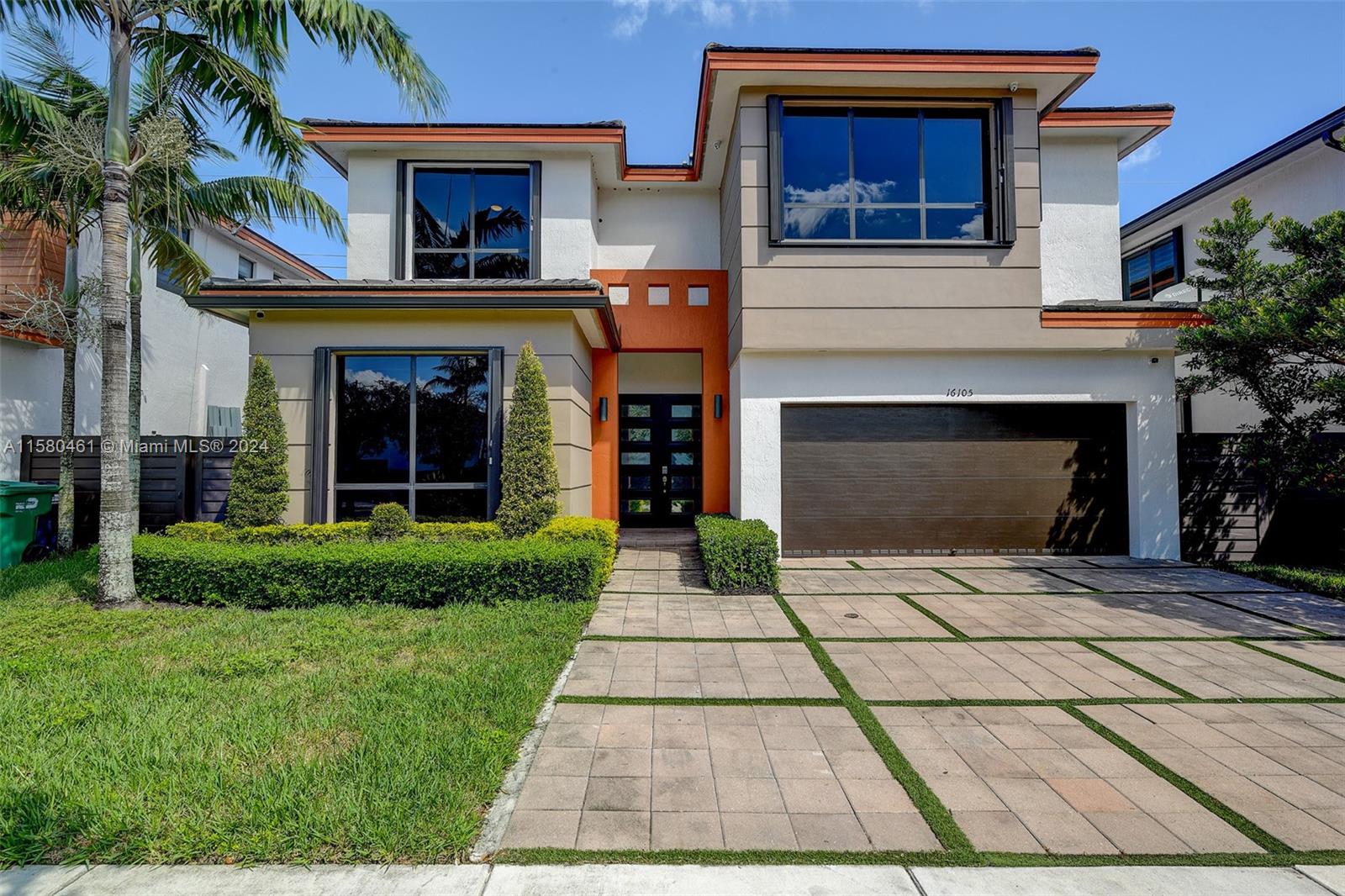 a view of outdoor space yard and front view of a house