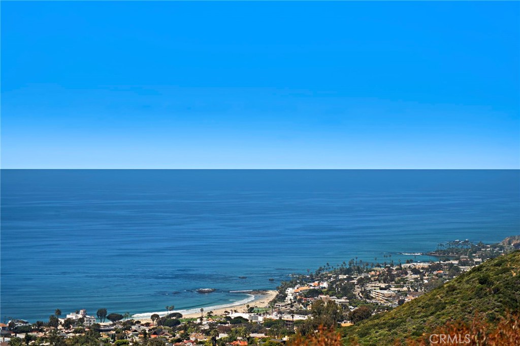 a view of beach and ocean