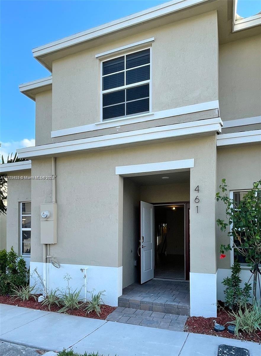 a view of front door