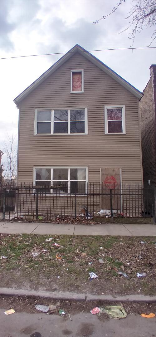 a view of a house with a area