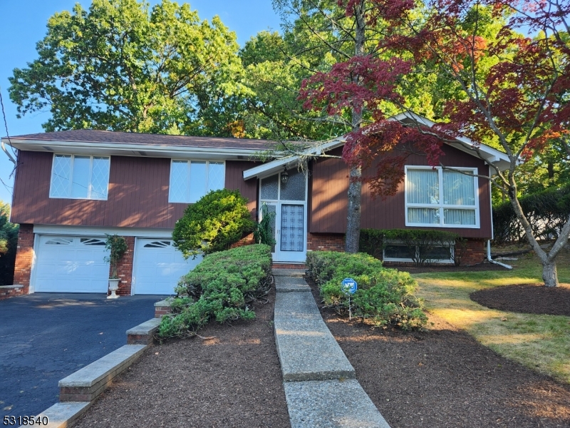 front view of house with a yard