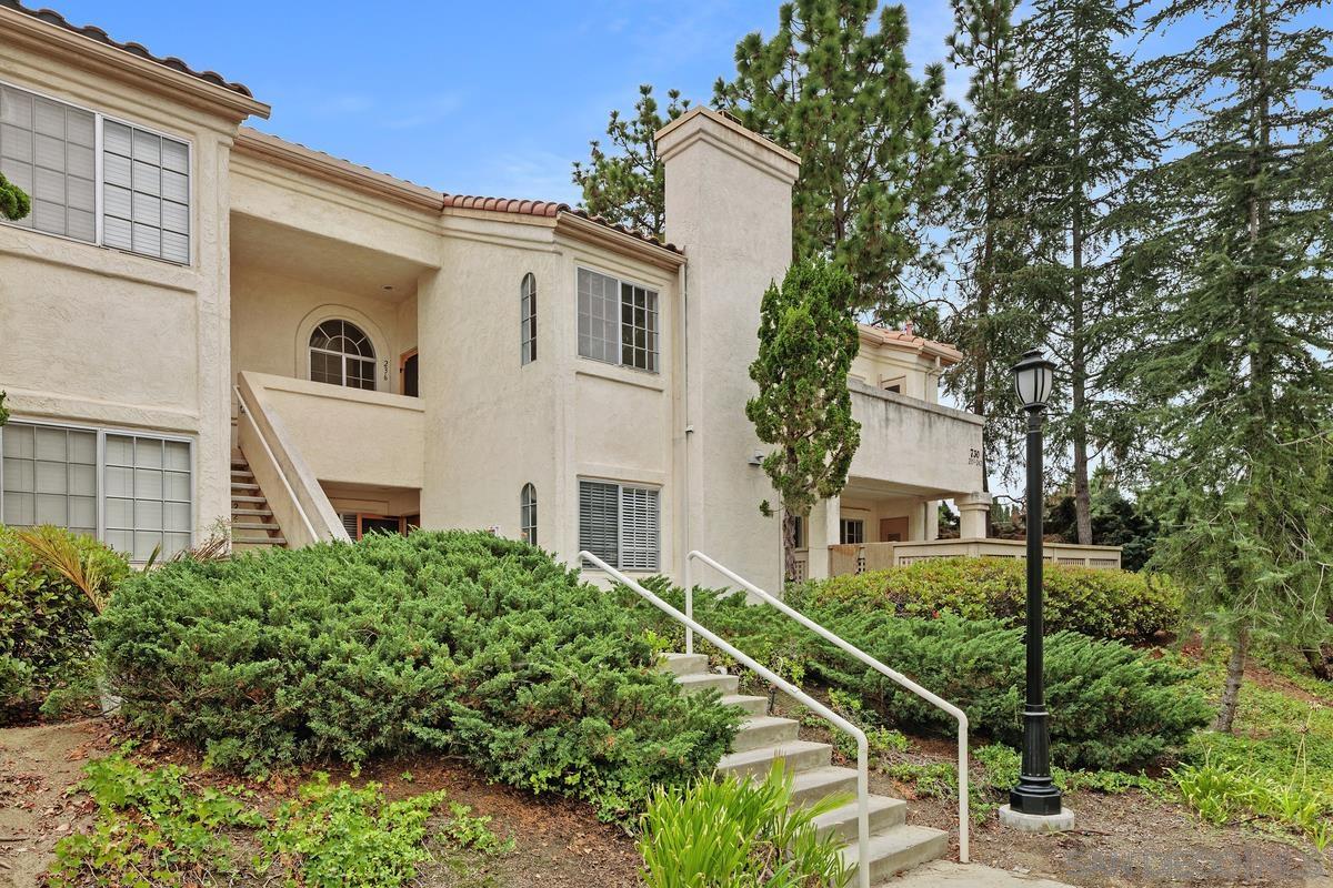 a house view with a outdoor space