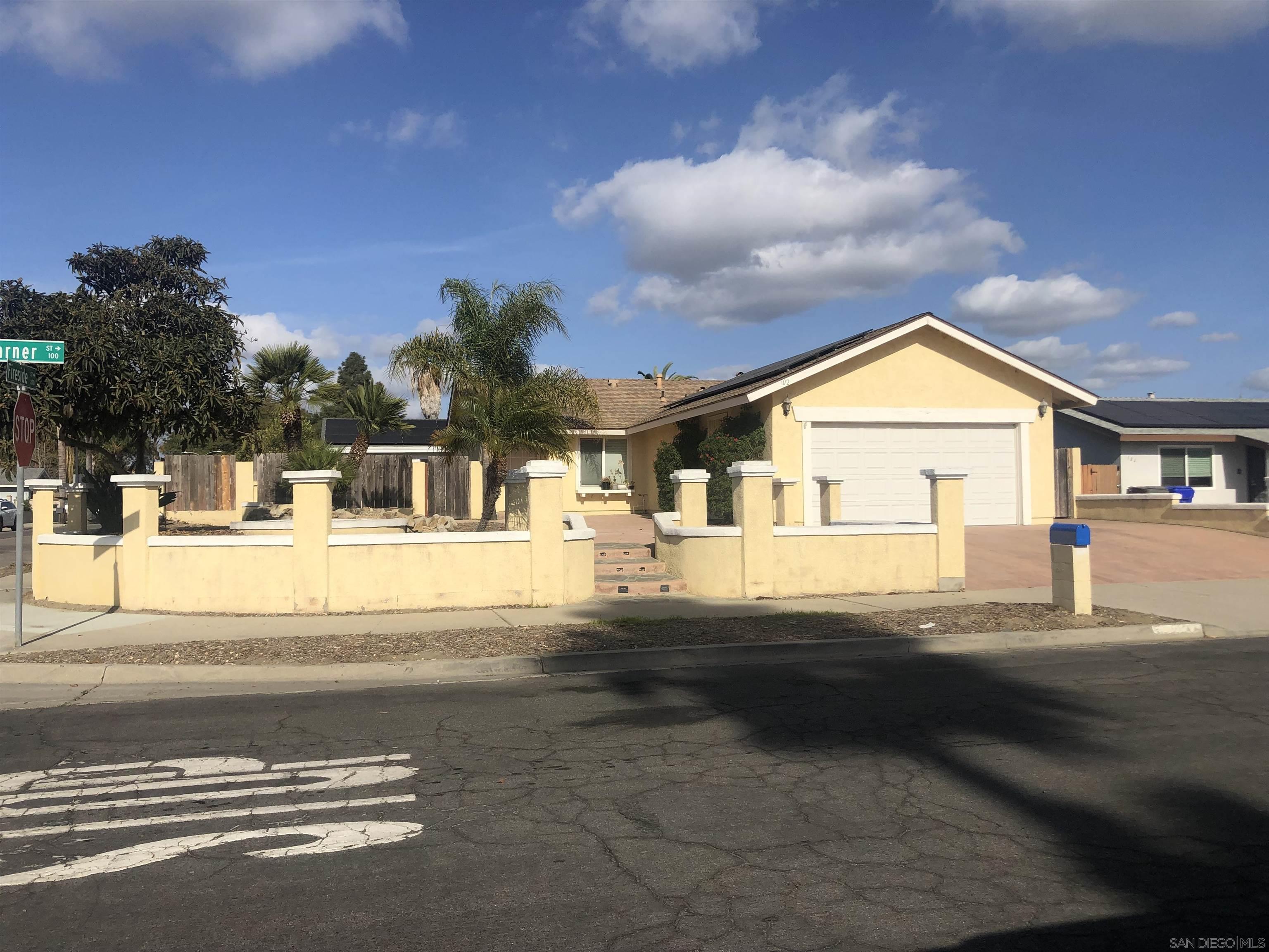 a view of house with street