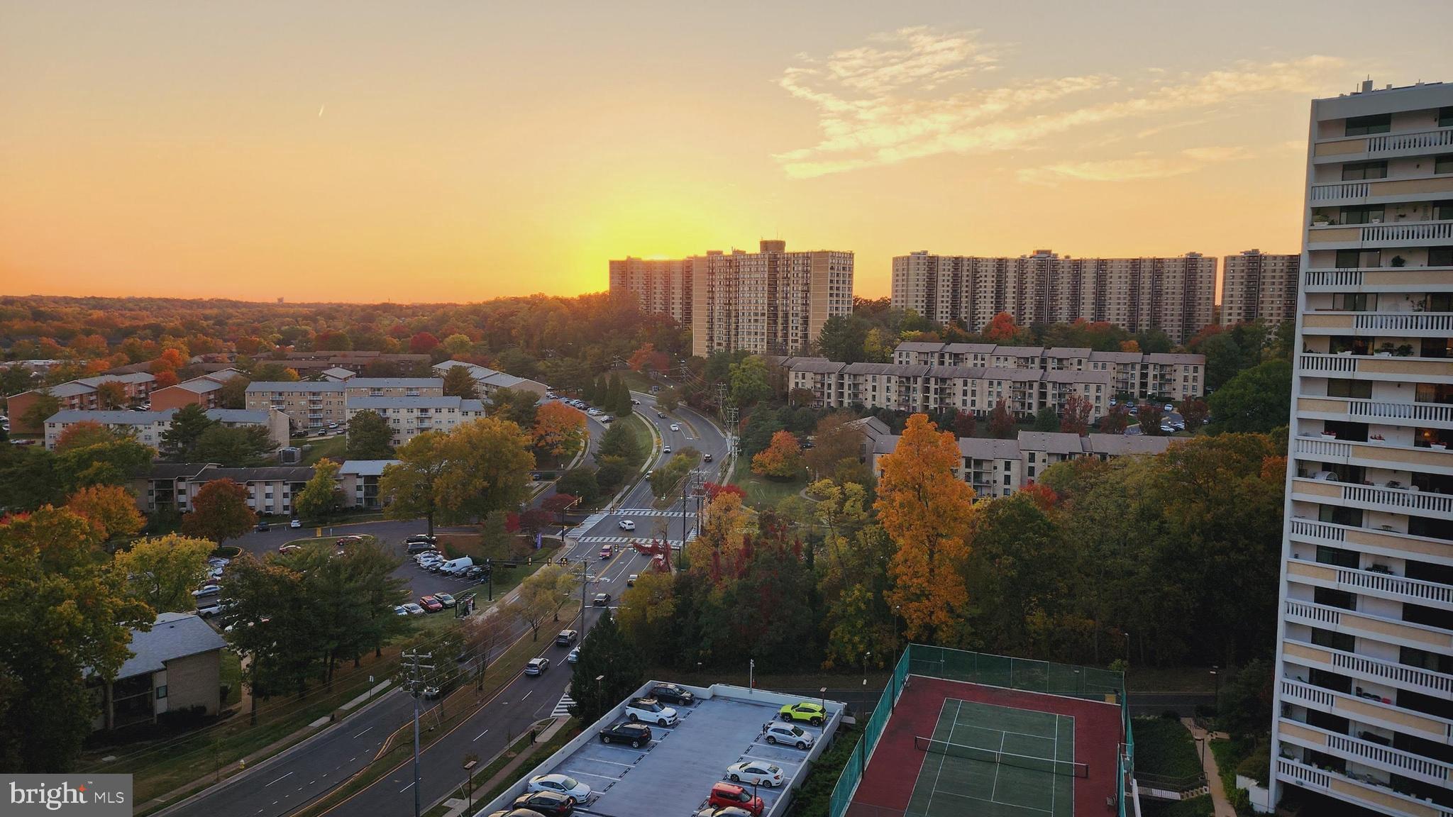 a view of a city