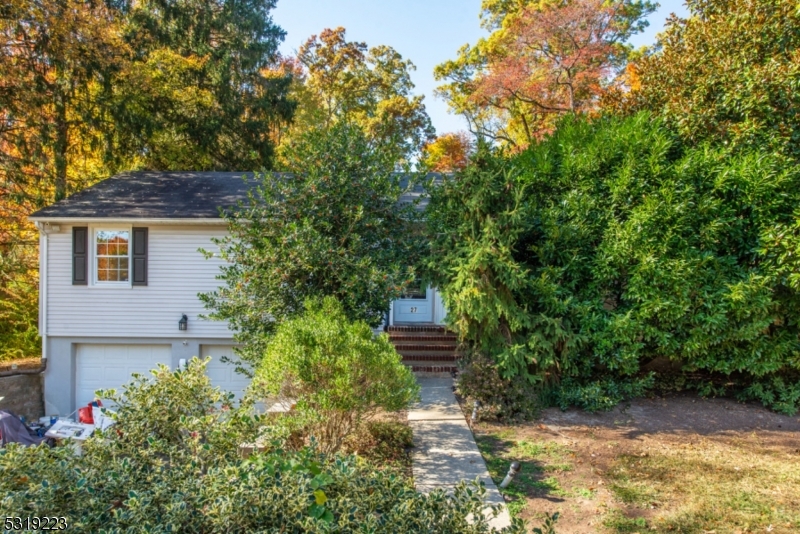 a view of a back yard