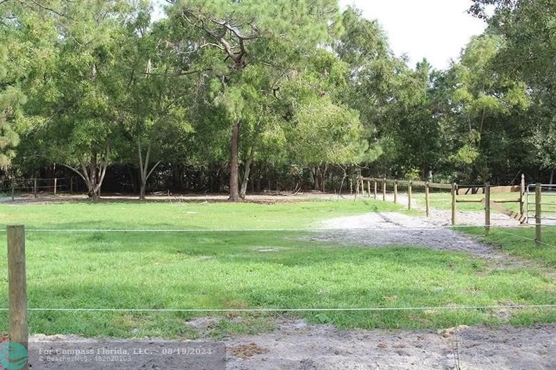 a view of a volley ball court