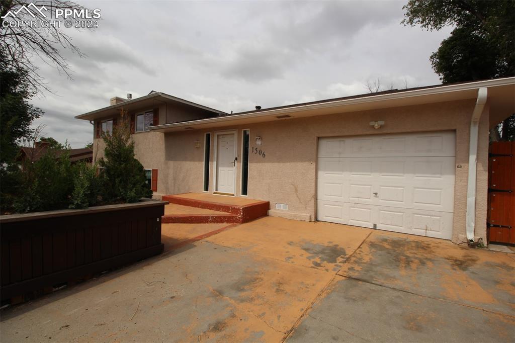 front view of a house