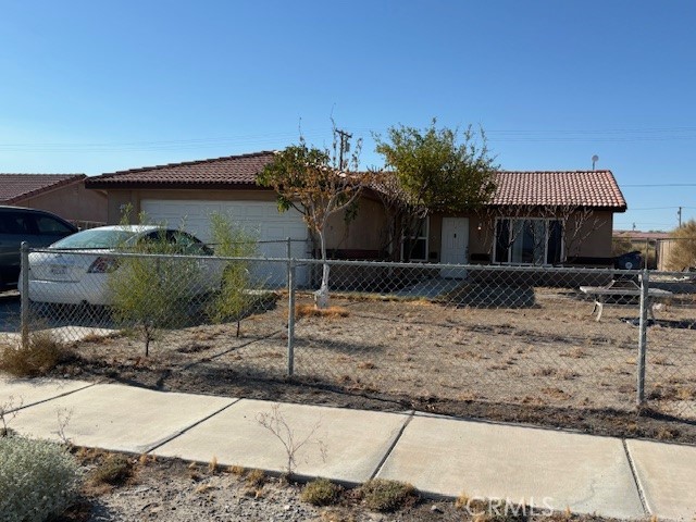 a view of a house with a patio