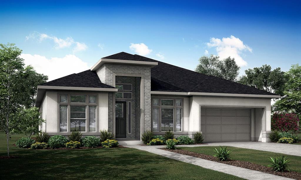 Moravia plan by Newmark Homes is a 4 bedroom, 4.5 bath home with a tandem 3 car garage.