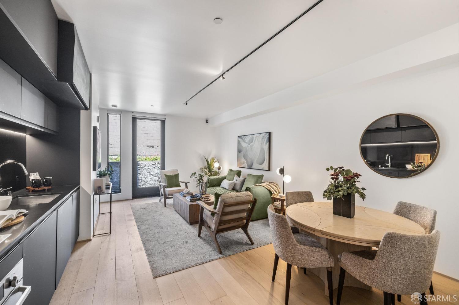 Sleek SOMA with Private walk out patio