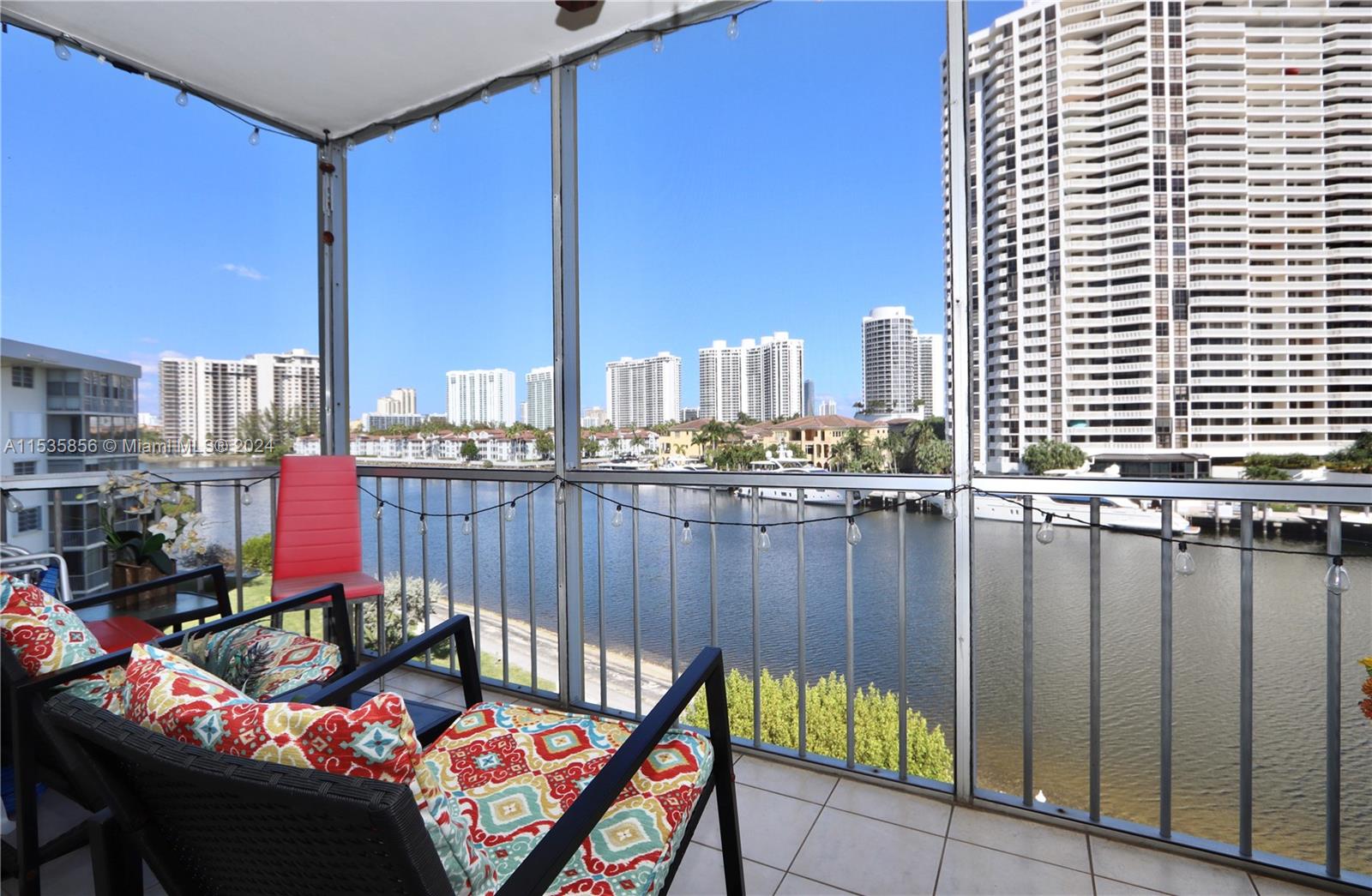 a view of balcony with outdoor seating