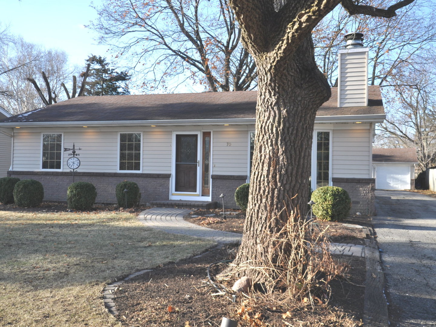 front view of a house