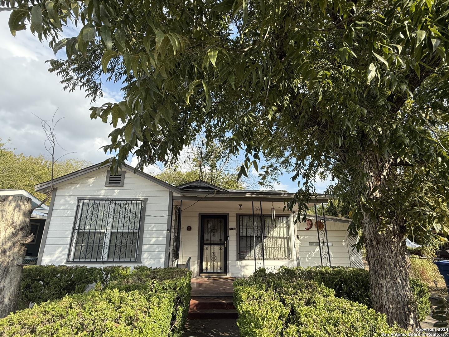 front view of a house