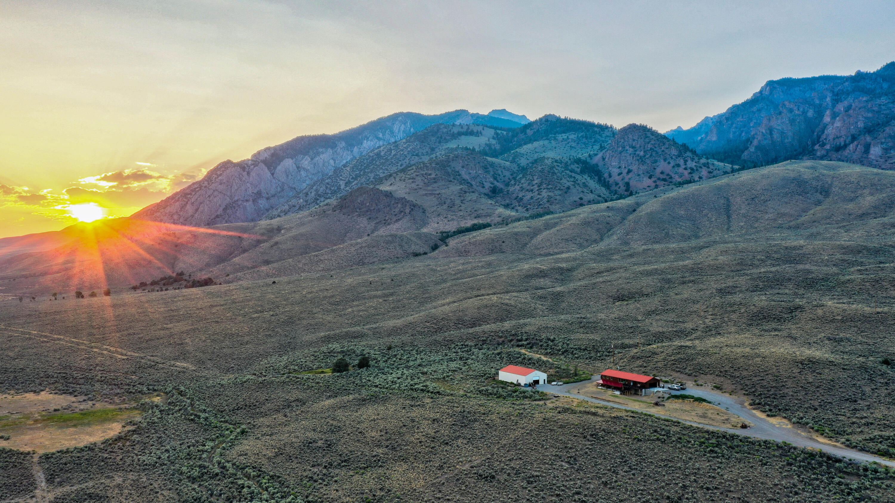 Aerial-Sunset Photo