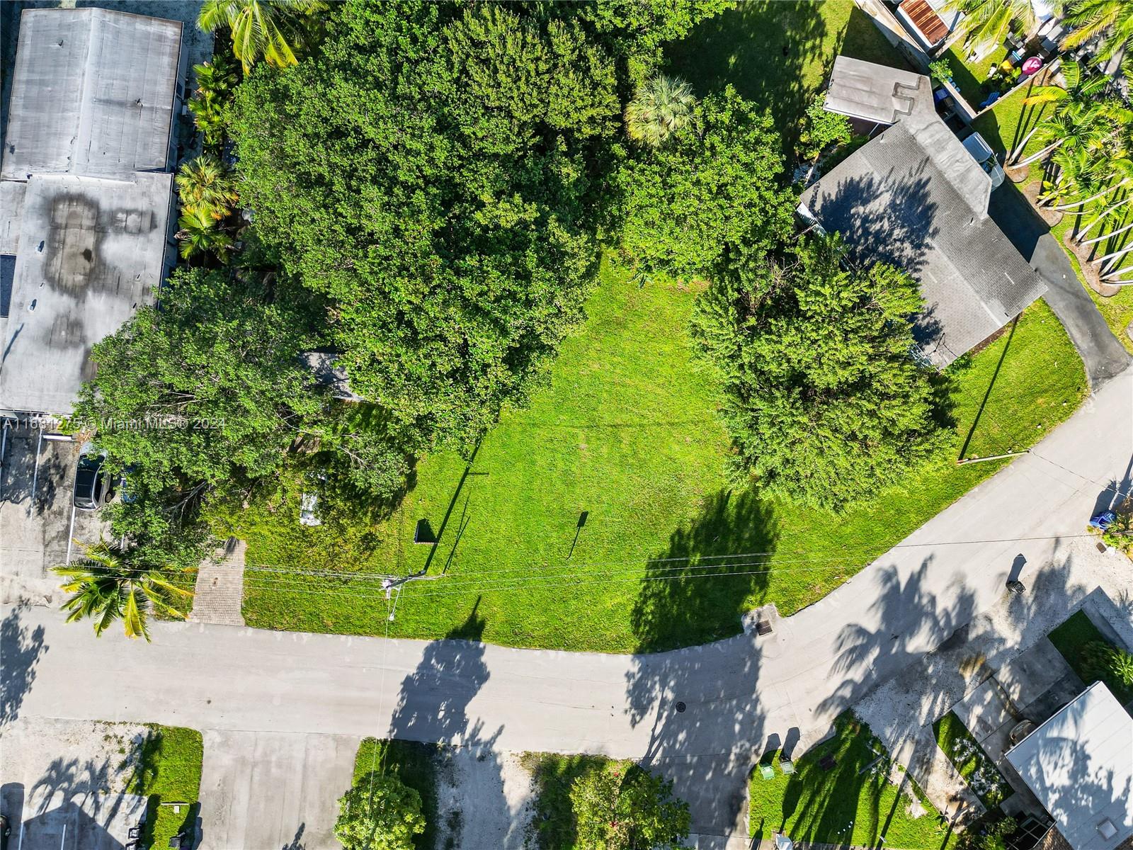 a view of a garden