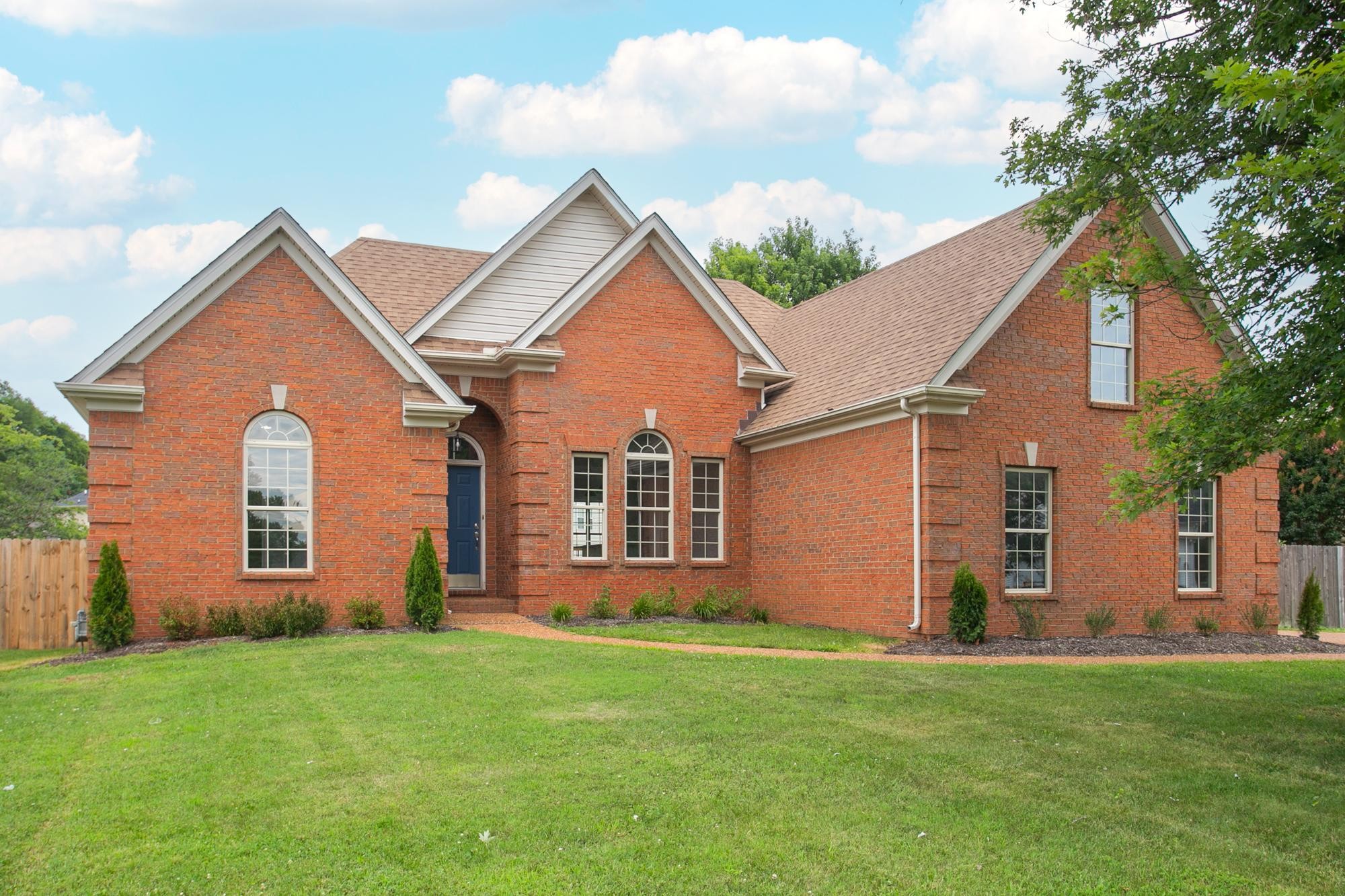 front view of house with a yard