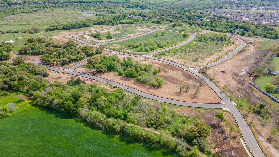 an aerial view of a