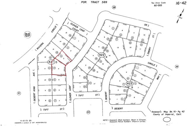 $8,900 | 2057 Clover Leaf Drive | Salton City