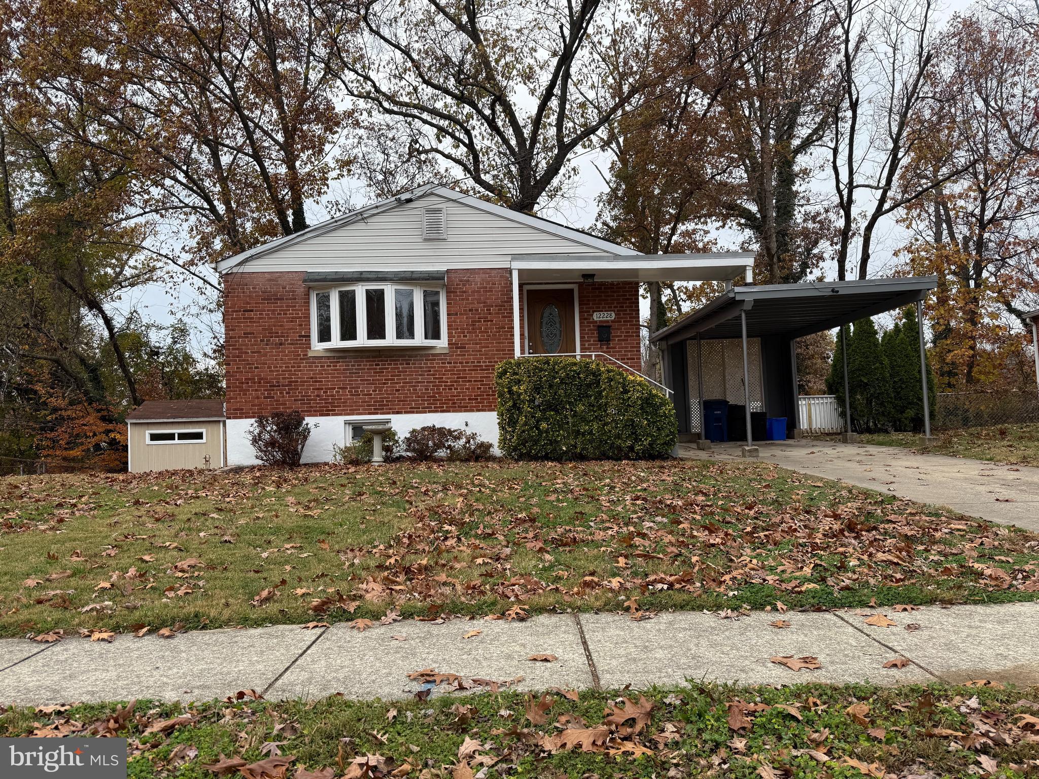 Exterior main and carport