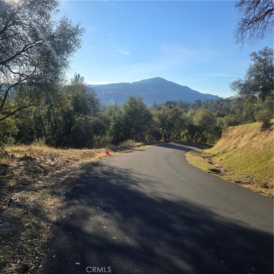 a view of outdoor space and mountain view