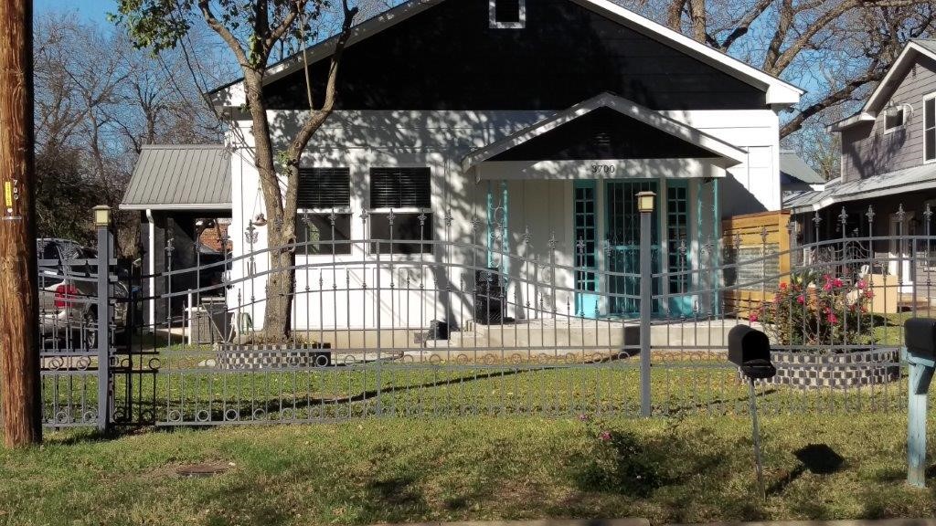 front view of a house with a porch