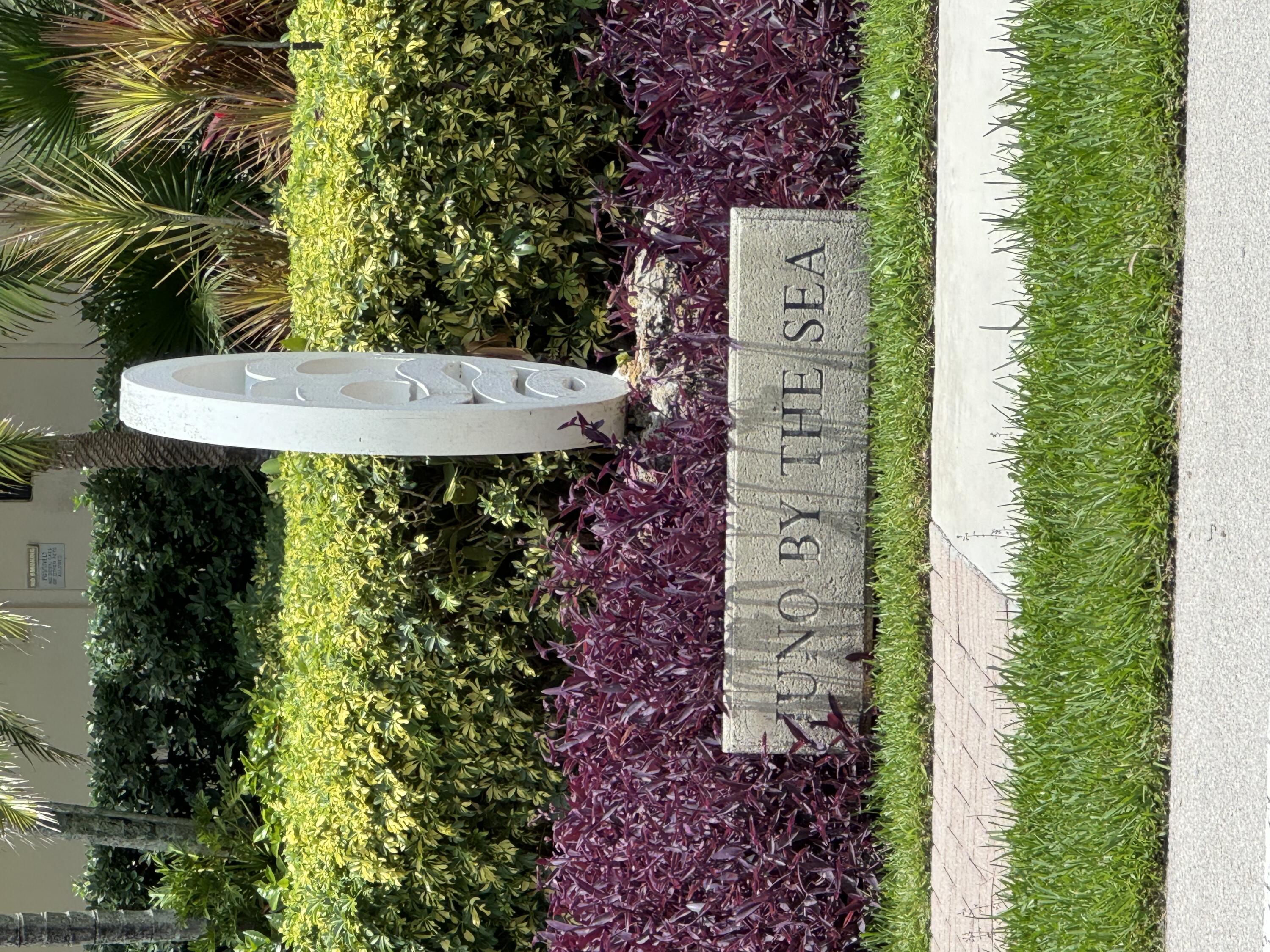 a view of outdoor space with garden