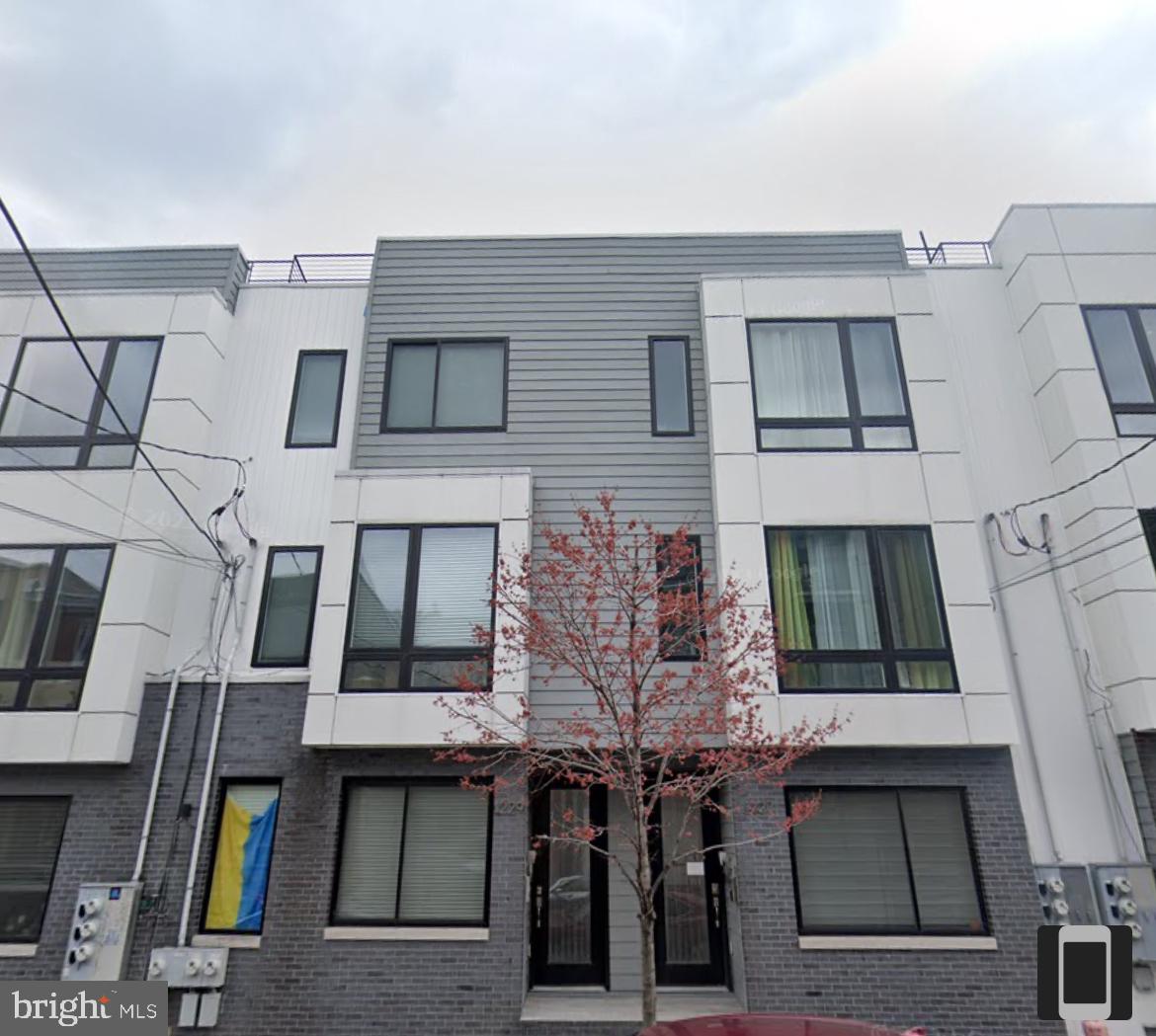 a building view with a outdoor space