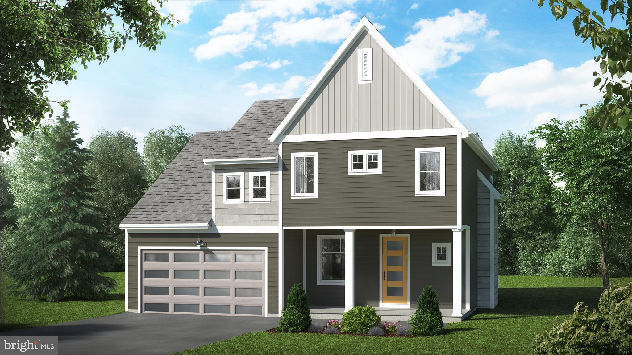 a view of outdoor space yard and front view of a house