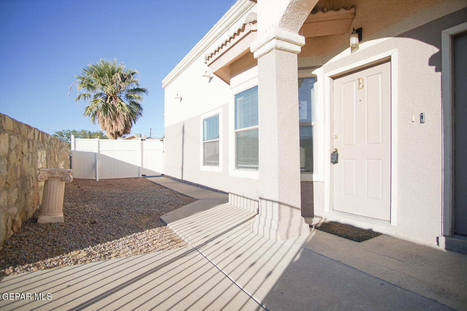 a view of a house with a outdoor space